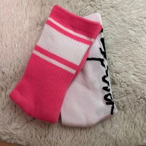 pink socks